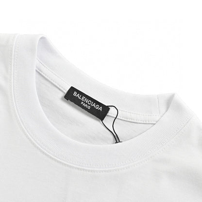 T-shirt Balenciaga à logo graphique (blanc)