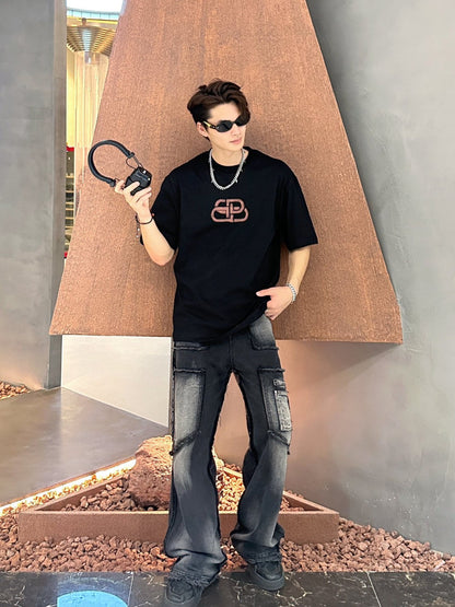 T-shirt à logo Balenciaga