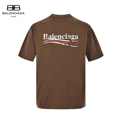 T-shirt Balenciaga pour campagne politique (marron)