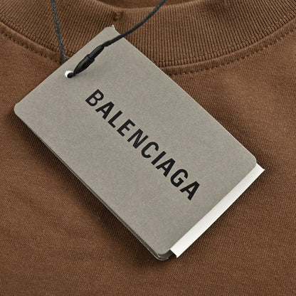 T-shirt Balenciaga pour campagne politique (marron)