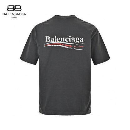 T-shirt Balenciaga pour campagne politique (gris)