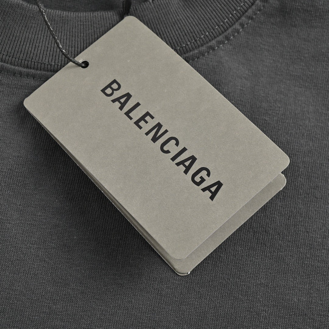 T-shirt Balenciaga pour campagne politique (gris)