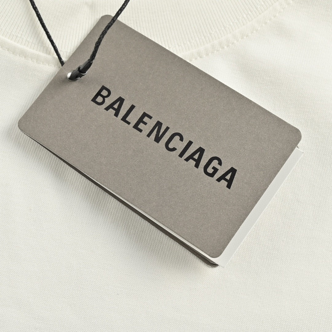 T-shirt Balenciaga pour campagne politique (blanc)