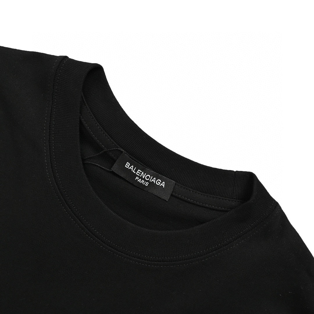 T-shirt noir Balenciaga Save the Date