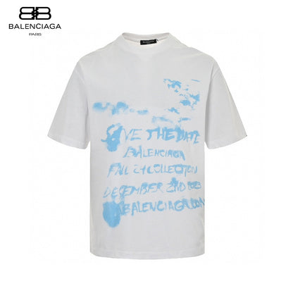 T-shirt blanc Balenciaga Save the Date