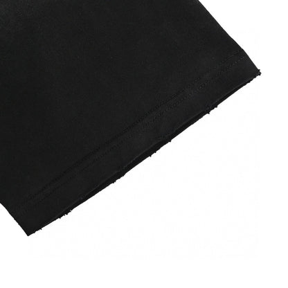 T-shirt Balenciaga à logo peint à la bombe (noir)