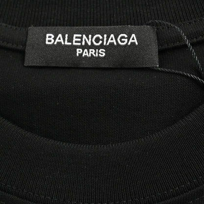T-shirt Balenciaga à motif étoile noir