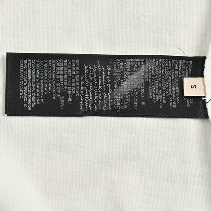 T-shirt Balenciaga à logo pochoir (blanc)