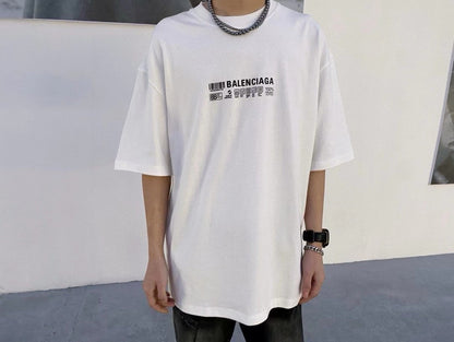 T-shirt Balenciaga - Motif code-barres