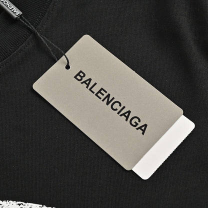 T-shirt Balenciaga - Logo vieilli