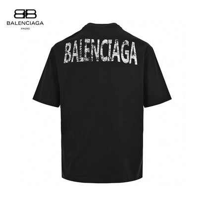 T-shirt Balenciaga - Logo vieilli