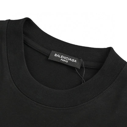 T-shirt Balenciaga - Logo vieilli