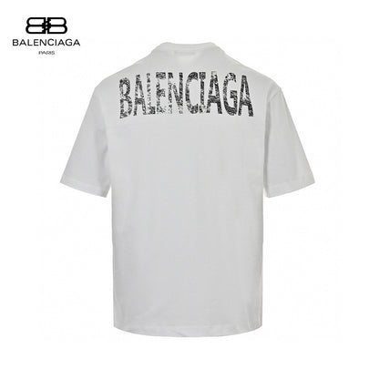T-shirt Balenciaga - Logo vieilli