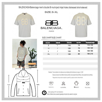 T-shirt Balenciaga - Motif Double B