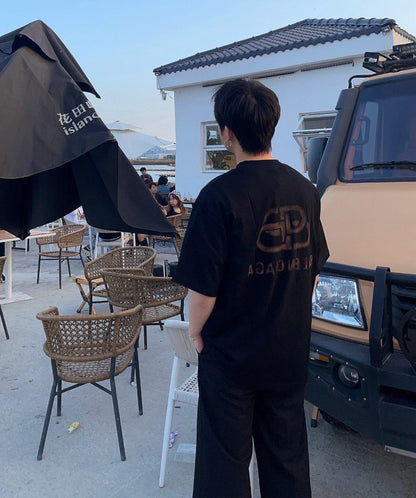 T-shirt Balenciaga - Logo monochrome