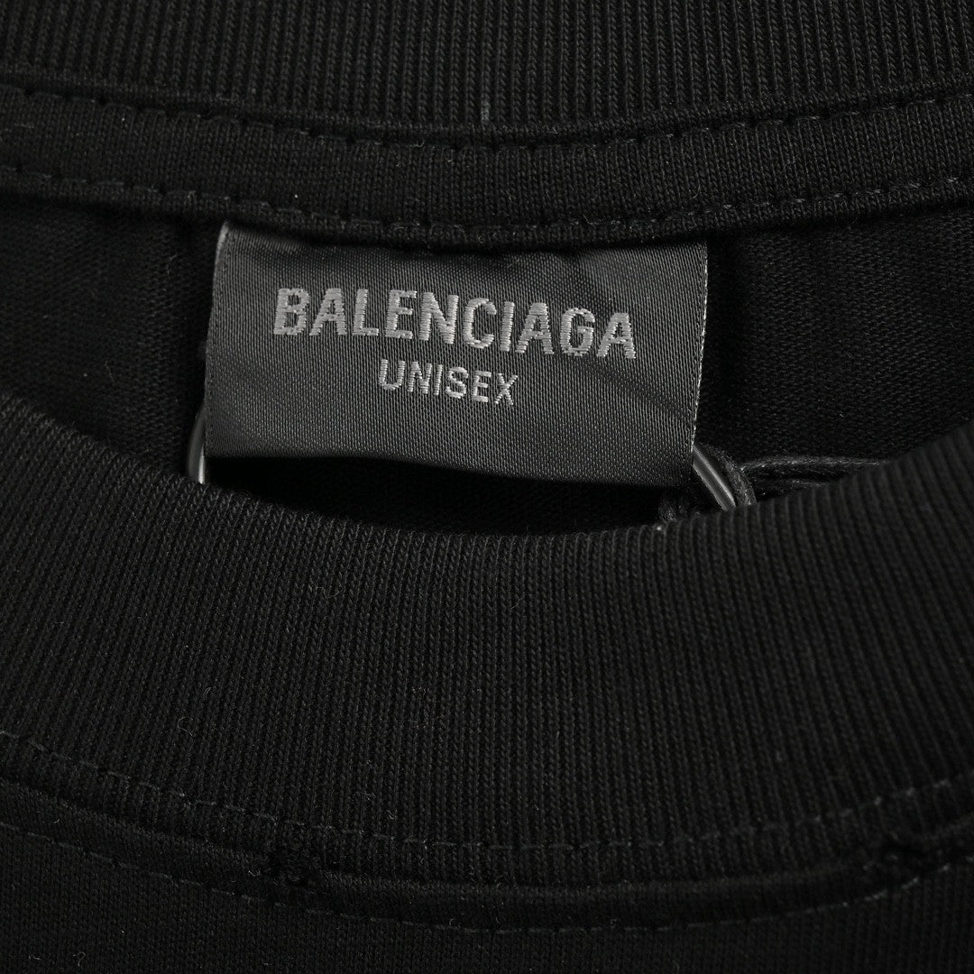 T-shirt Balenciaga - Logo monochrome