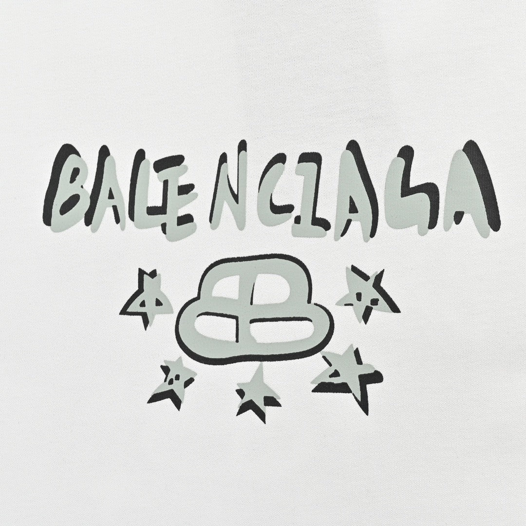 T-shirt Balenciaga - Motif étoile