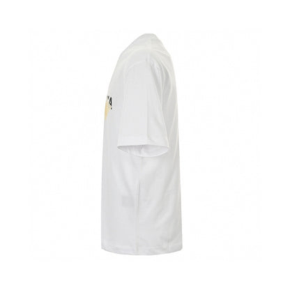 T-shirt Balenciaga à logo ruban (blanc)