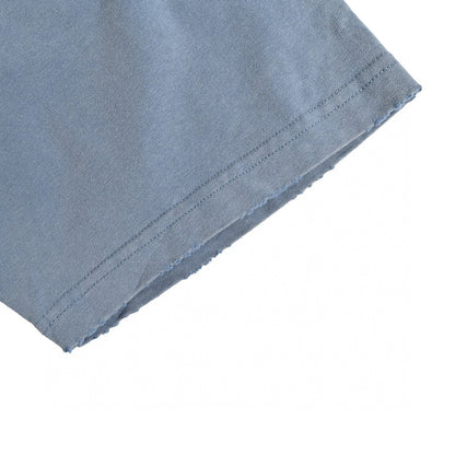 T-shirt Balenciaga Vintage Logo bleu