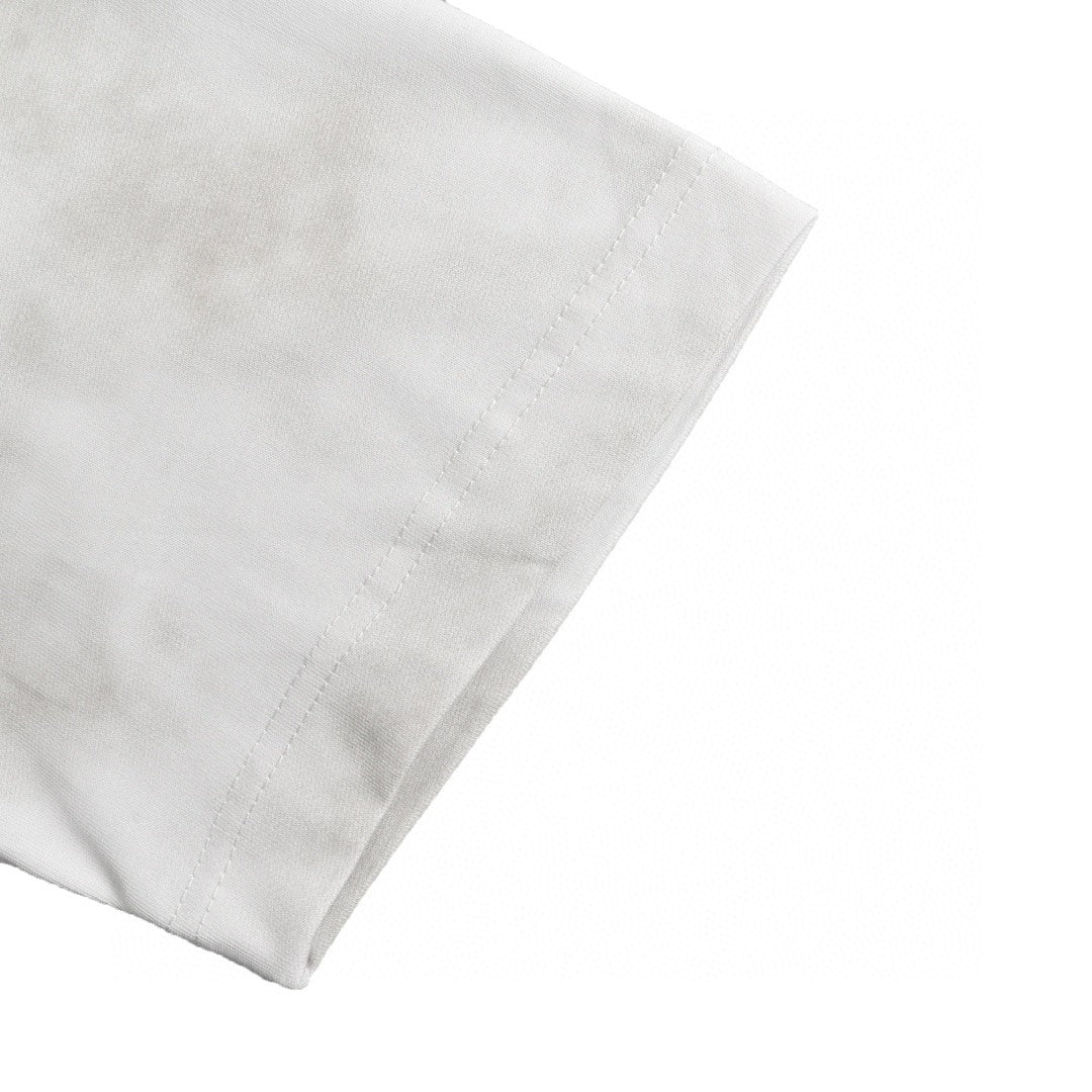 T-shirt Balenciaga blanc tie-dye