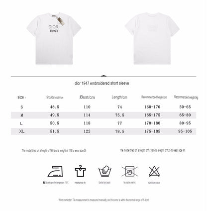 T-shirt Dior 1947 - Blanc