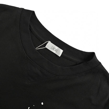 T-shirt Dior Artistic Splatter (Noir)