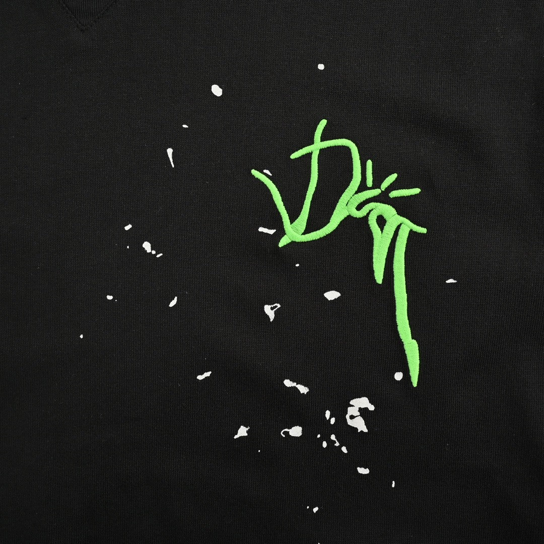 T-shirt Dior Artistic Splatter (Noir)