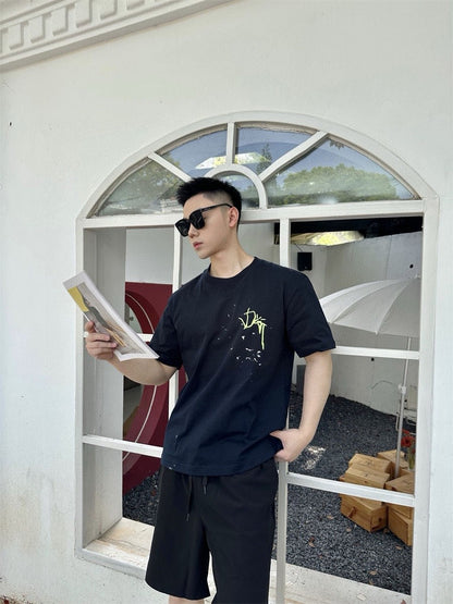 T-shirt Dior Artistic Splatter (Noir)