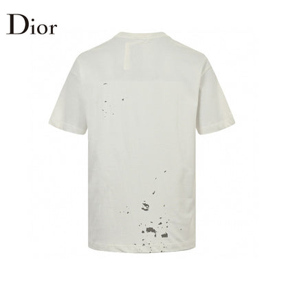 T-shirt Dior Artistic Splatter (Blanc)