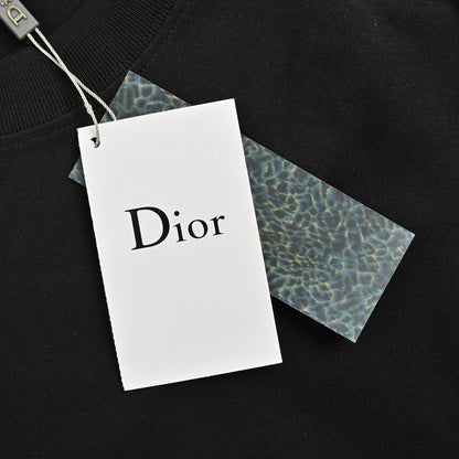 T-shirt Dior noir et marron
