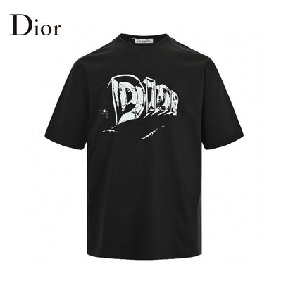T-shirt graphique noir Dior
