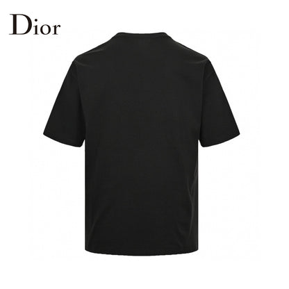 T-shirt graphique noir Dior