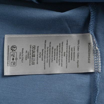 T-shirt Dior à logo classique (bleu)
