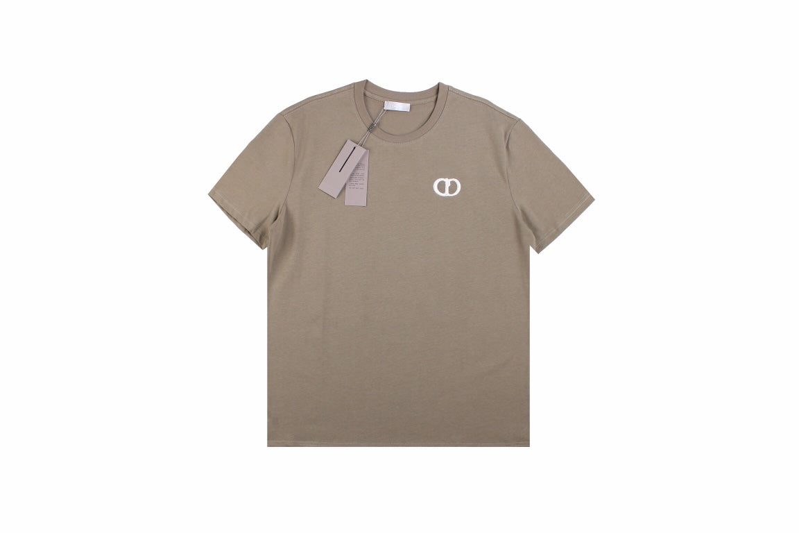 T-shirt Dior à double logo D (kaki)