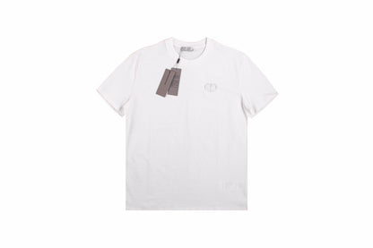 T-shirt Dior à double logo D (blanc)