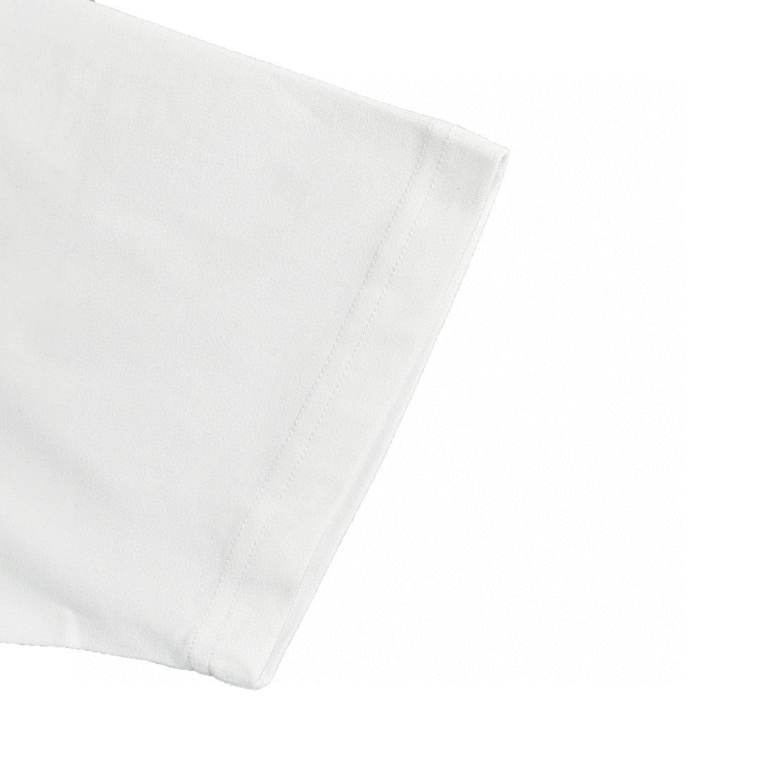 T-shirt Dior à logo dégoulinant (blanc)