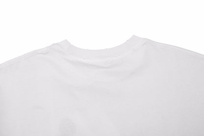 T-shirt Dior brodé lézard - Blanc