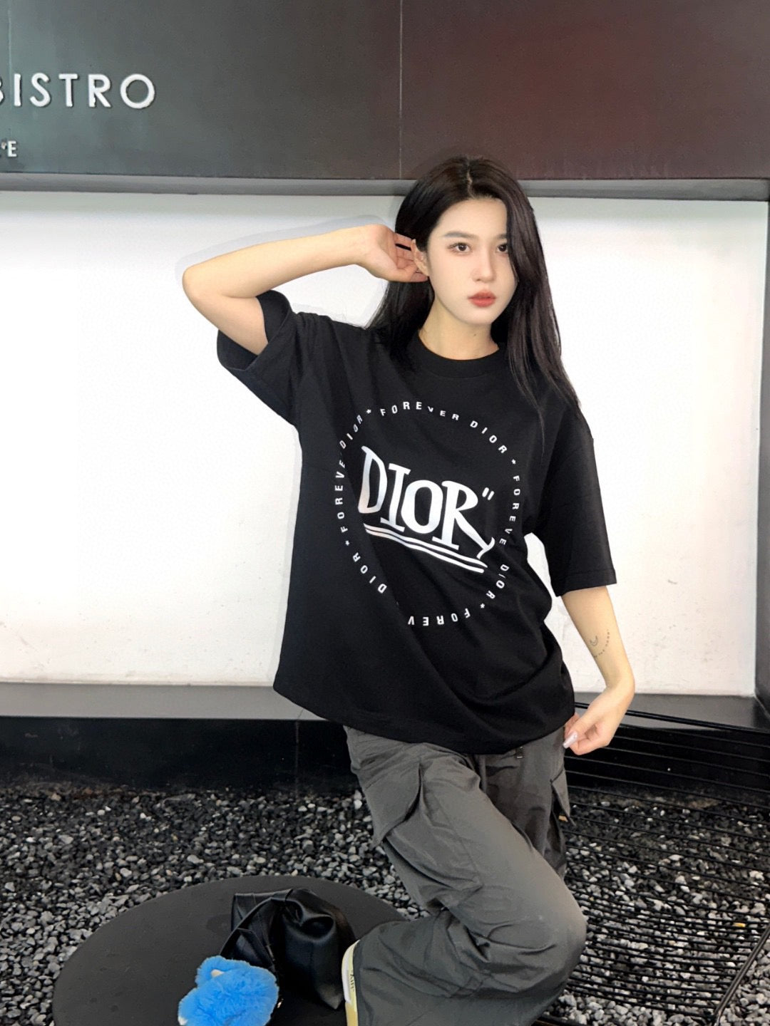 T-shirt Dior « Forever Dior » (noir)