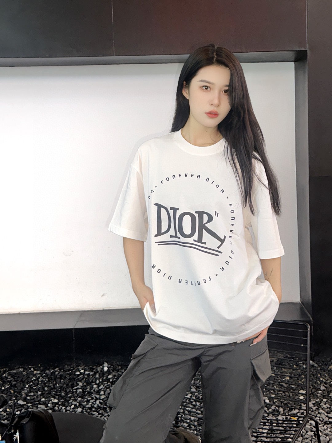 T-shirt Dior « Forever Dior » (blanc)