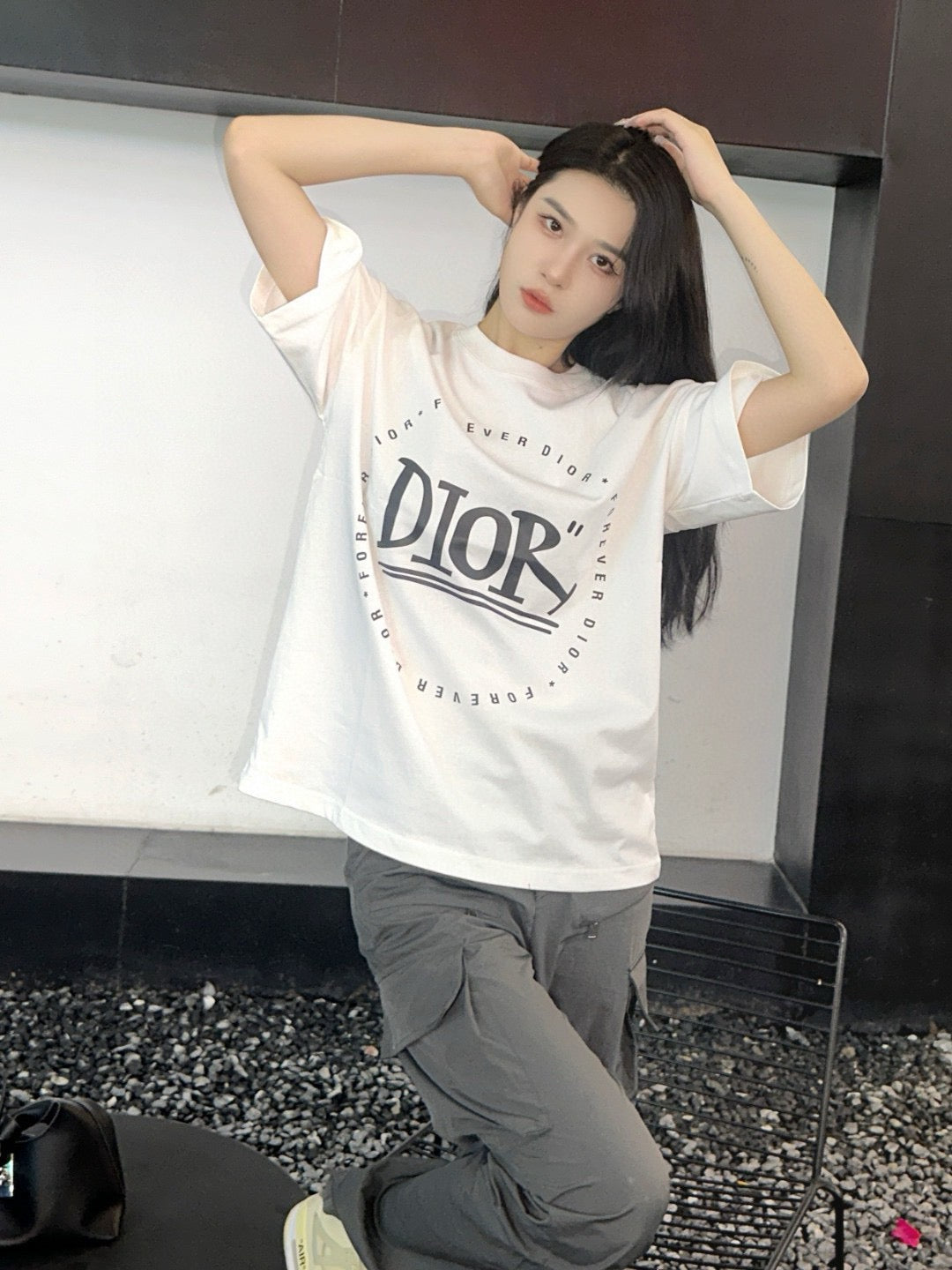 T-shirt Dior « Forever Dior » (blanc)