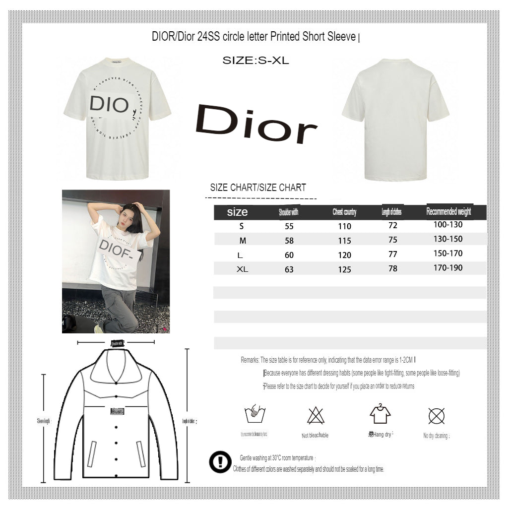 T-shirt Dior « Forever Dior » (blanc)