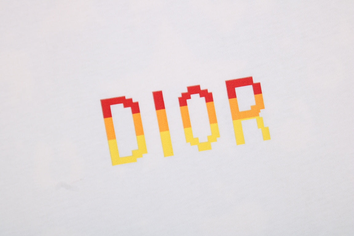 T-shirt Dior à logo dégradé