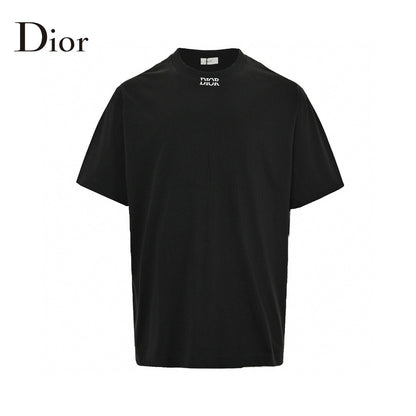T-shirt noir minimaliste Dior