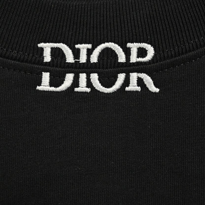 T-shirt noir minimaliste Dior