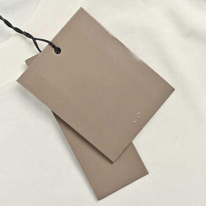 T-shirt blanc minimaliste Dior