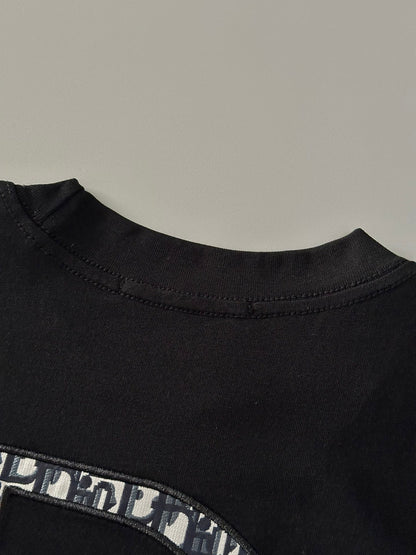 Polo brodé Dior Oblique 