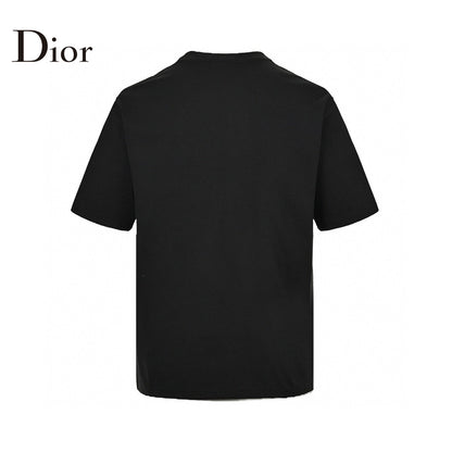 T-shirt noir oversize Dior à logo