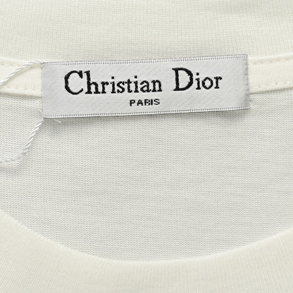 T-shirt blanc oversize Dior à logo