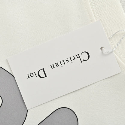 T-shirt blanc oversize Dior à logo