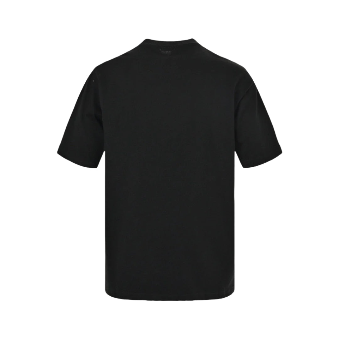 T-shirt noir à motif étoile DIOR